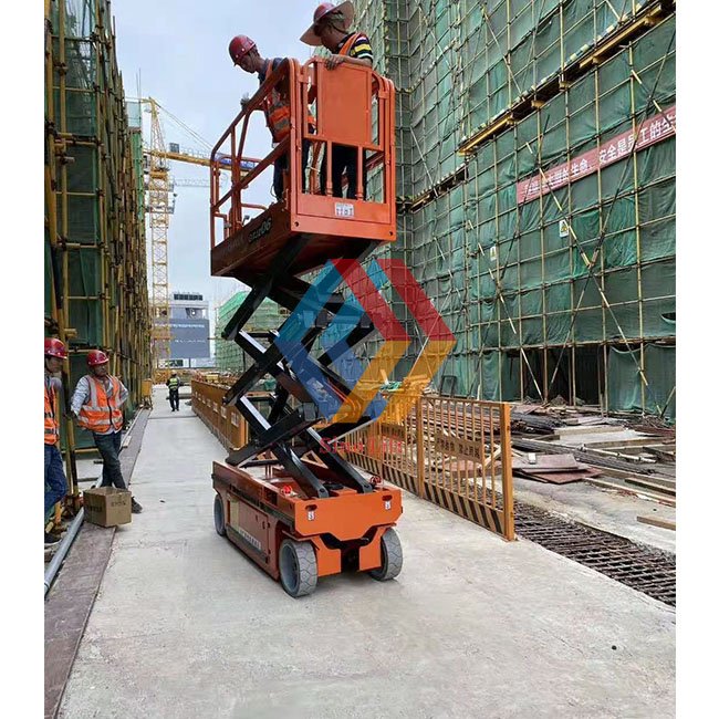 CE 6M 8M 12 Metre Scissors Lift Steel Electric Hydraulic 220V Battery Aerial Work Platform Auto Scissor Lift Platform