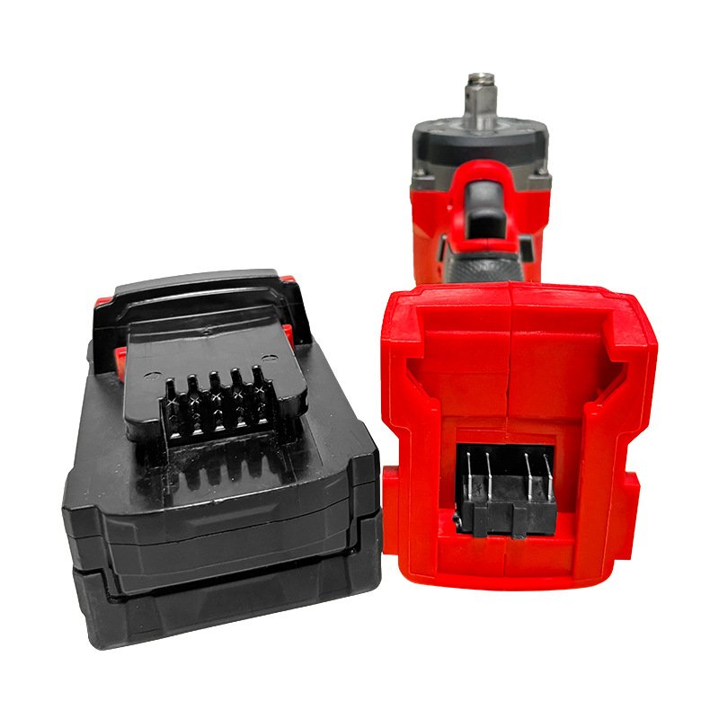 Cordless Power Wrench Screwdriver Brushless Motor Compatible with Milwaukee M18 Battery 1/2" 350N.m Lithium Power Impact Wrench