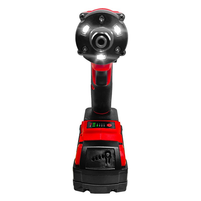 Cordless Power Wrench Screwdriver Brushless Motor Compatible with Milwaukee M18 Battery 1/2" 350N.m Lithium Power Impact Wrench