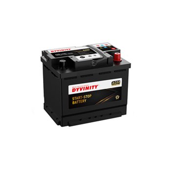 Agm Start-Stop Battery Maintenance Free 6-QTF-60 H5 Auto Deep Cycle Rechargeable Car Battery