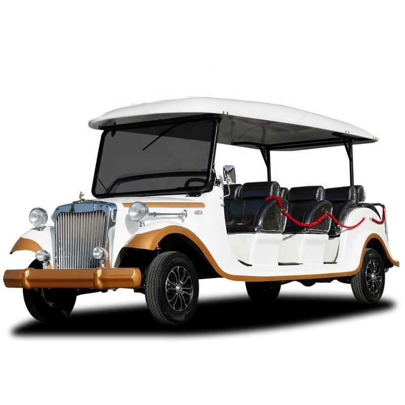 Factory Wholesale Electric Golf Buggy/Customizable Club Vintage Car/Multi-row Golf Cart