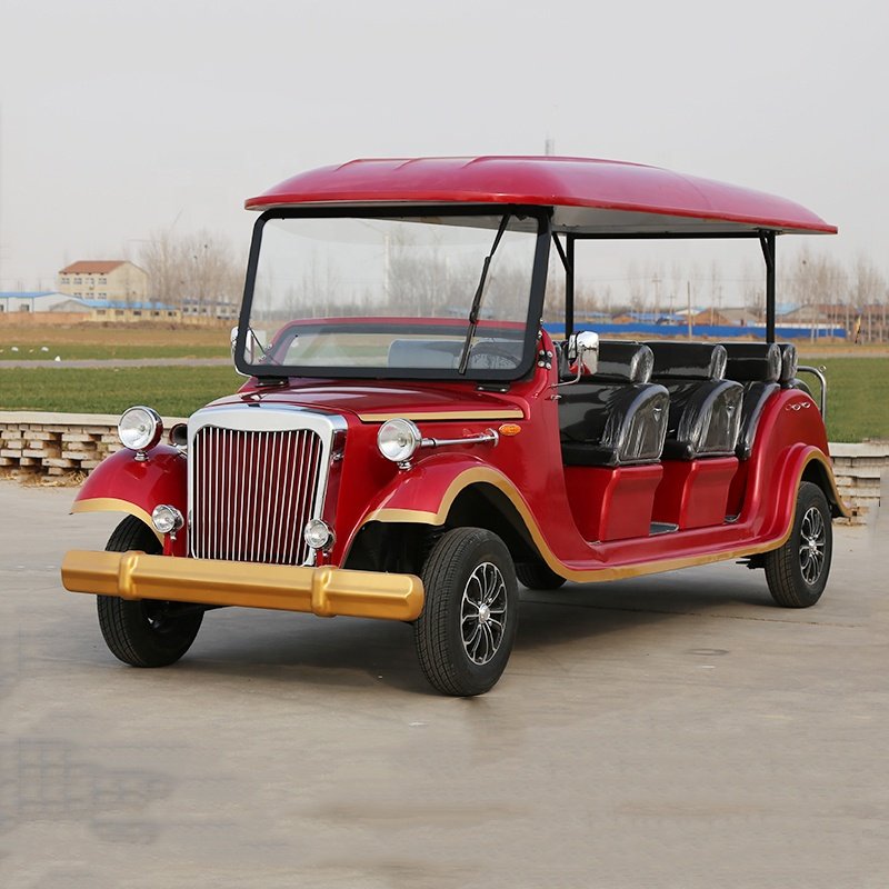 Factory Wholesale Electric Golf Buggy/Customizable Club Vintage Car/Multi-row Golf Cart