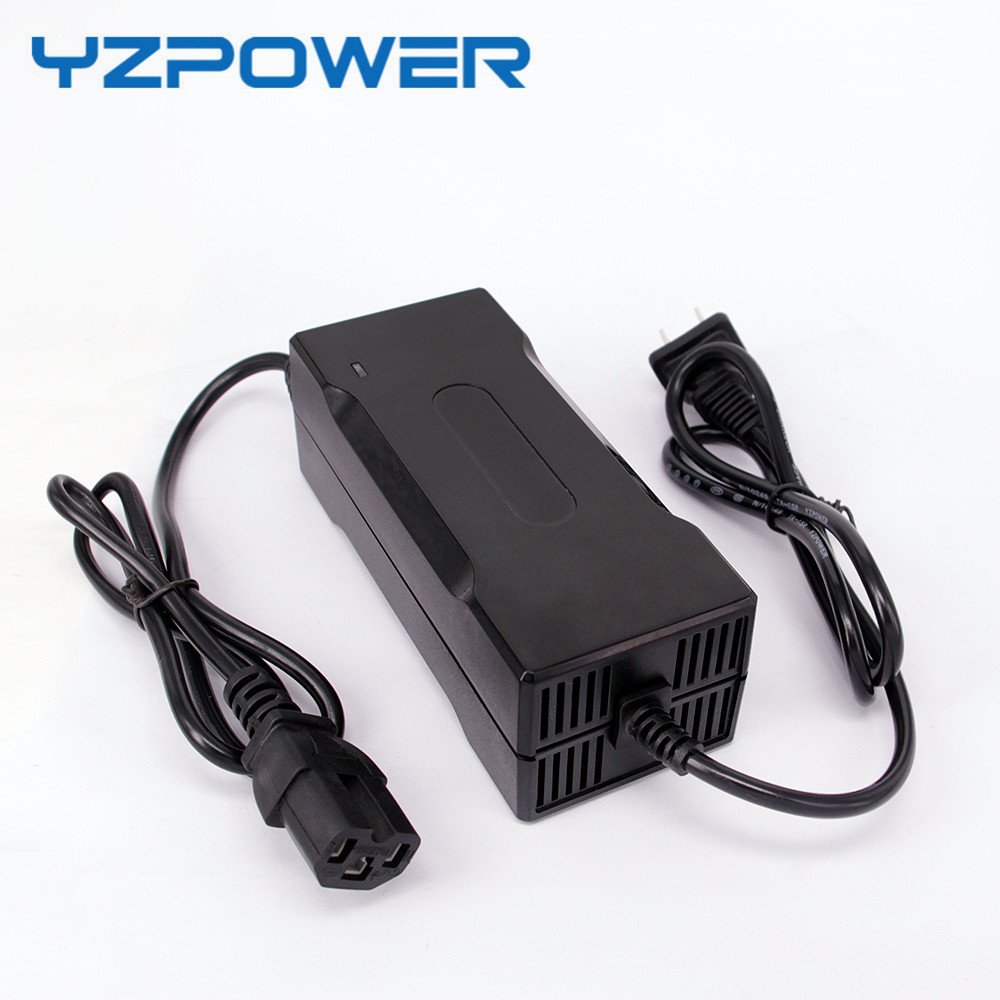 YZPOWER 14.6V 8A 4S Battery Charger for Kick Scooters Electric Tricycle Motorbikes 12V LiFePO4 Lithium Battery