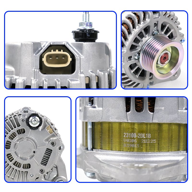 YLB Car Alternator Lester 20335 for Nissan Juke Sunny A002TJ1291 A002TJ0591 OEM 23100-1KA1A 23100-2DL1B