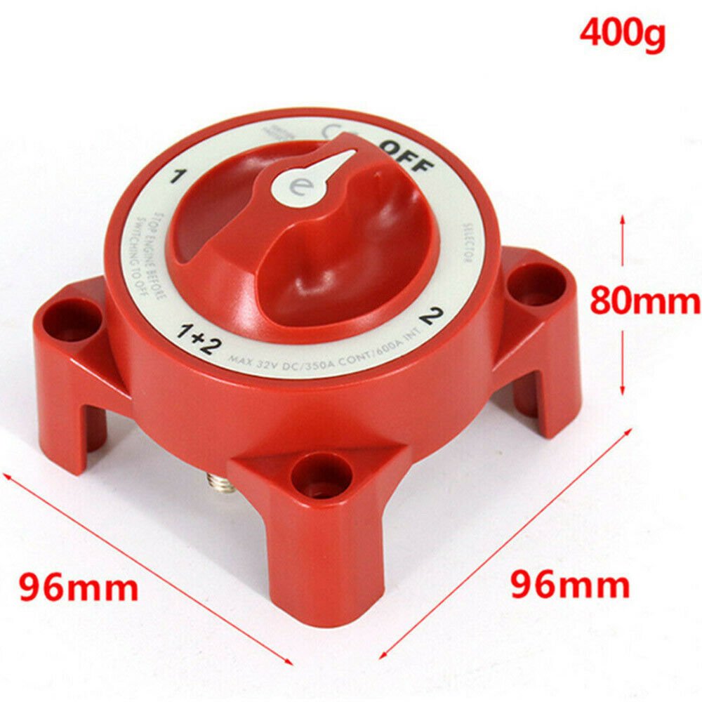 Boat Battery Switch Competitive Price 350A Battery Main Switch for Auto RV Marine 9001