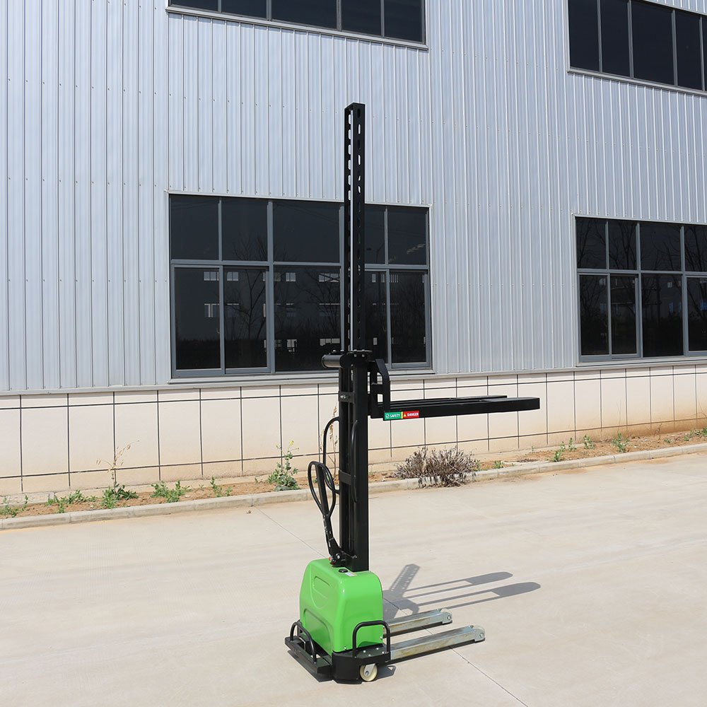 Self Loading Stacker 500kg 700kg 1 Ton Electric Pallet Truck Hydraulic Lifter Portable Electric Stacker for Car