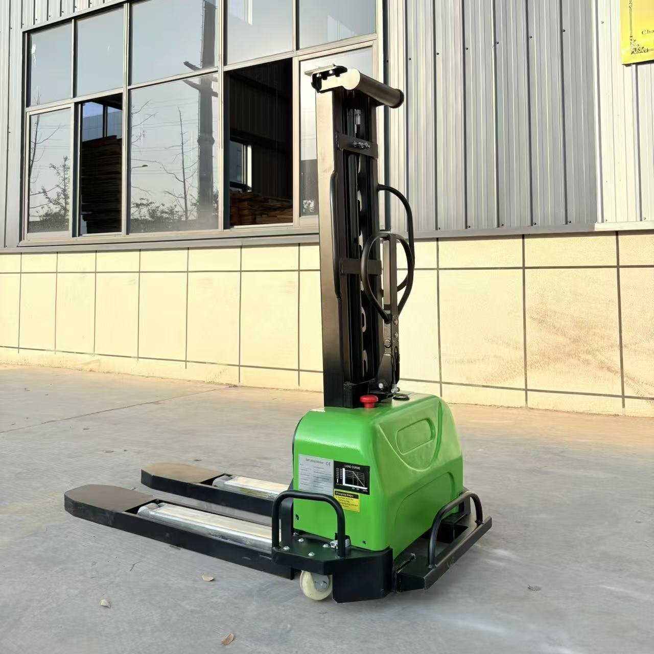 Self Loading Stacker 500kg 700kg 1 Ton Electric Pallet Truck Hydraulic Lifter Portable Electric Stacker for Car