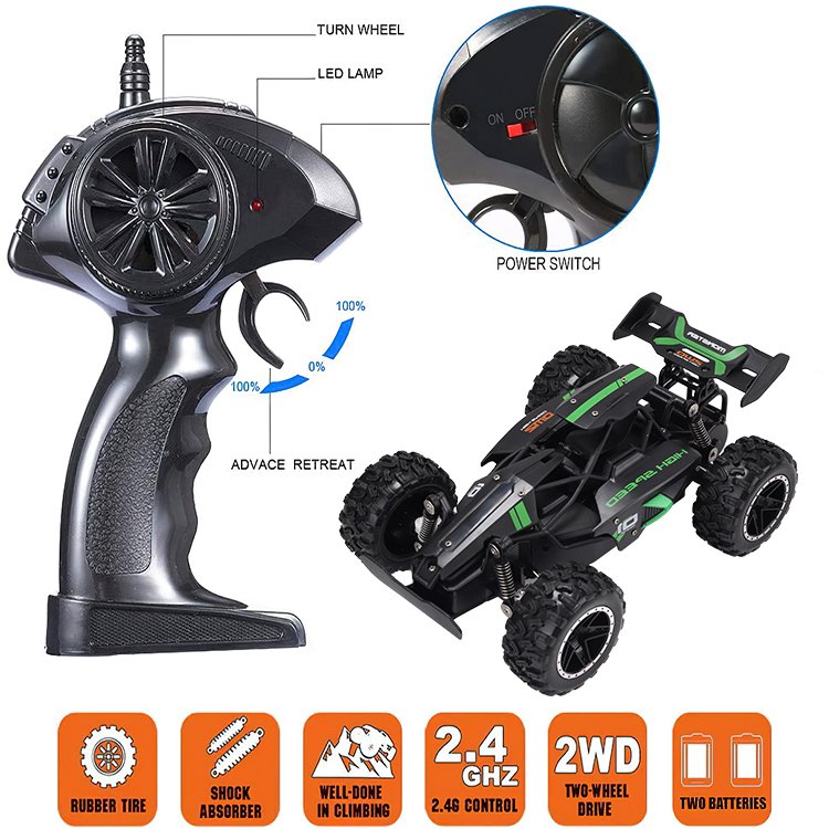 Arrival Remote Control Racing Toy Vehicle Fast Hobby Car Factory Wholesale New for Kids Electric Intermediate 20km/h Cars 1:18