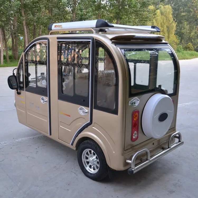 Wholesale EEC Approval 72v 3-Wheel Electric Tricycle Solar Closed Door Adult Streetbike Cargo Chinese 3-Wheel EEC Approval