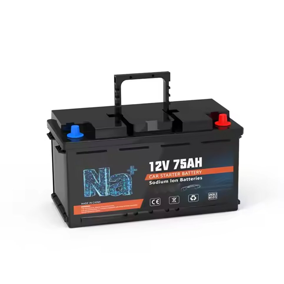 Hot Sales 12V 24V 48V Auto Batteries Na Iorn System 50Ah 75Ah 100Ah Natrium Power Sodium Ion Car Starter Battery