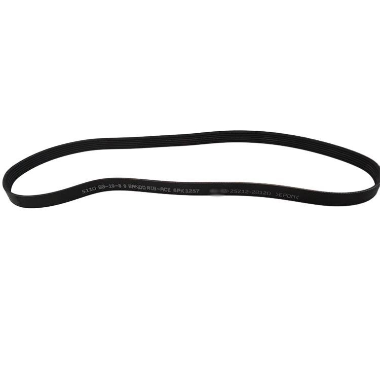 Genuine Auto V Ribbed Belt 25212-2B120 25212 2B120 252122B120 for Hyun-dai Accent KI-A RIO Carens IV Ceed Sw Picanto Pro Soul