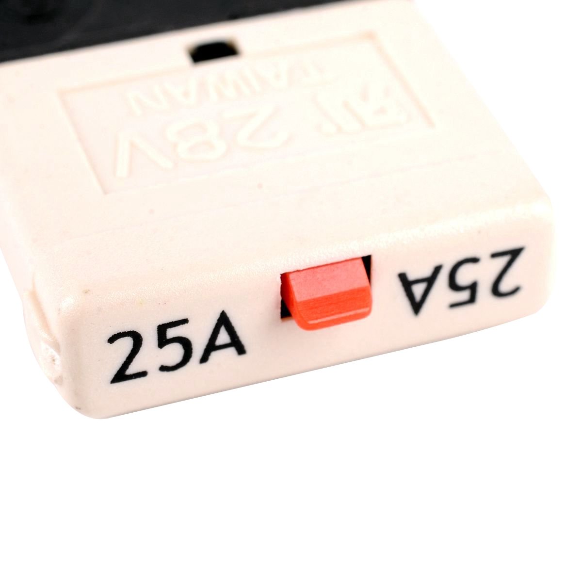 BAJUTU:12V-28V DC 25A ATC Circuit Breaker Blade Fuse Resettable Marine Rally ATC Fuse for Boat Marine RV Yacht Battery Trailer