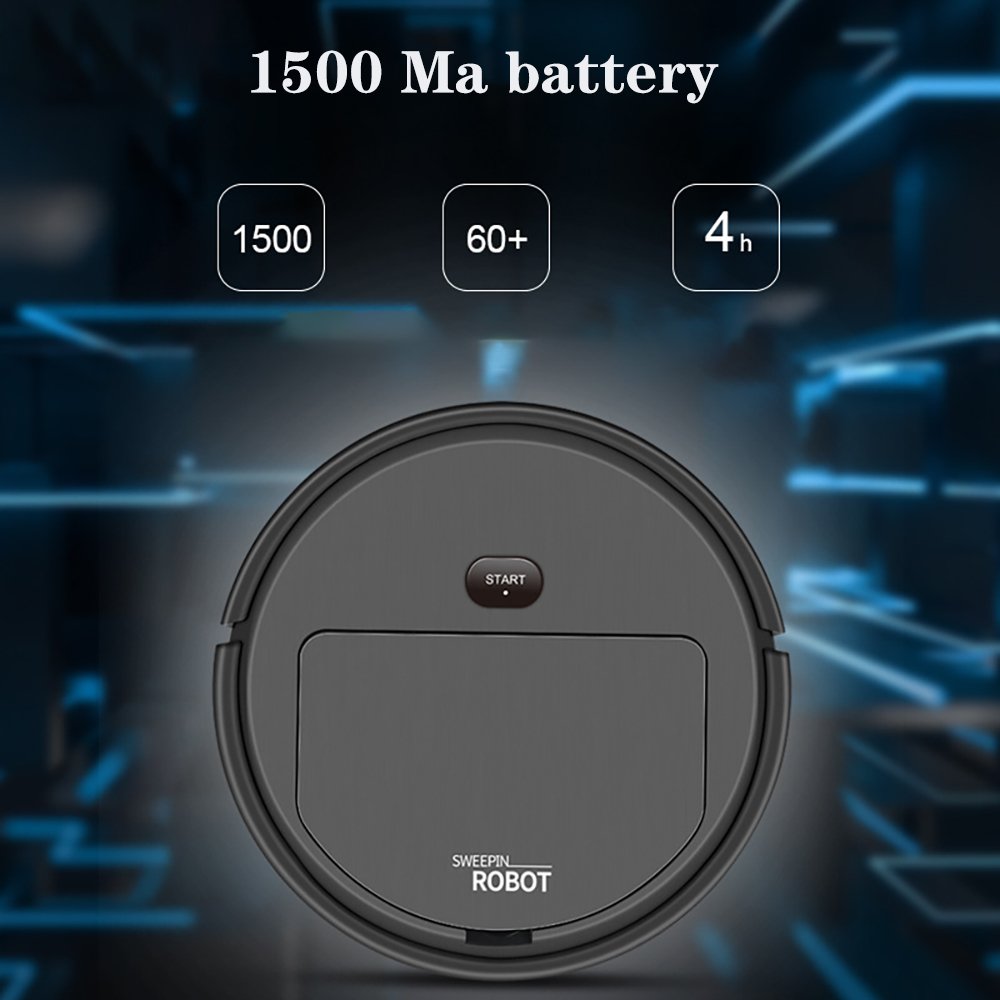 Laser Robot Vacuum Cleaner Auto Dust Collector Vacuum Cleaning Robot Wet and Dry Mopping