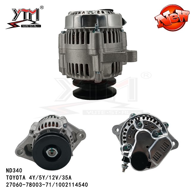 ND340 Alternator 12V 35A for toyota 4Y 5Y 27060-78003-71 1002114540
