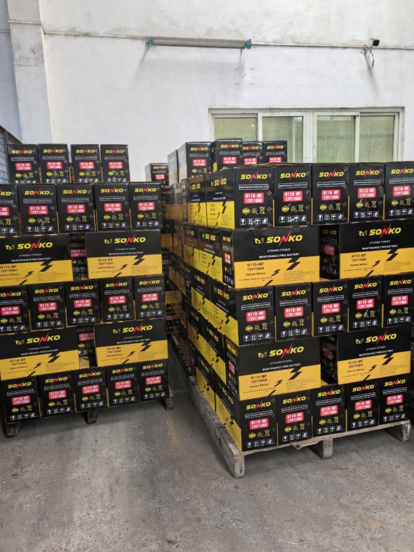 MF 12 Volt Car Battery DIN75 Auto Battery 75Ah