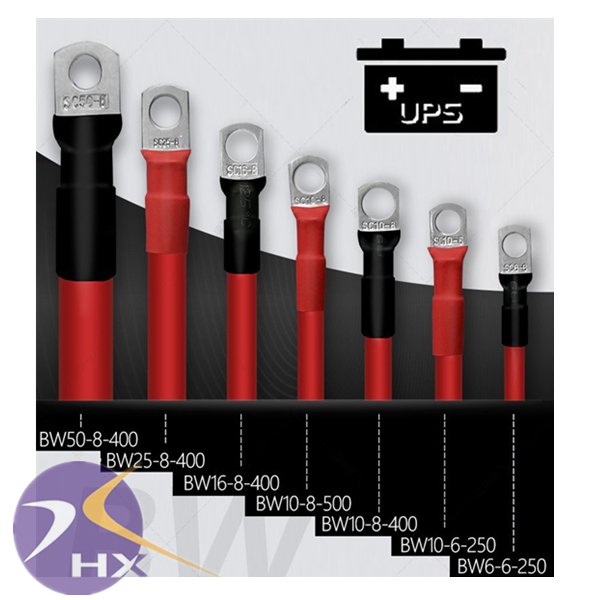 2/4/10 AWG Gauge Red + Black Pure Copper Battery Inverter Cables for Solar, RV, Auto, Marine Car, Boat