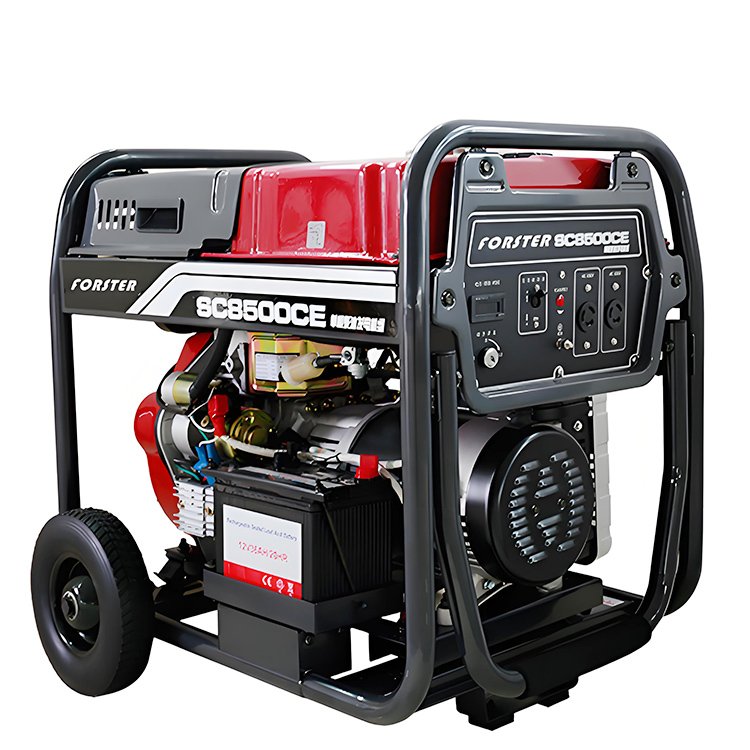 Super Silent All Copper 6kva 8kva 10kva 12kva 5kVA Alternator Price 3 Phase Kipor Diesel Gasoline Petrol Generator