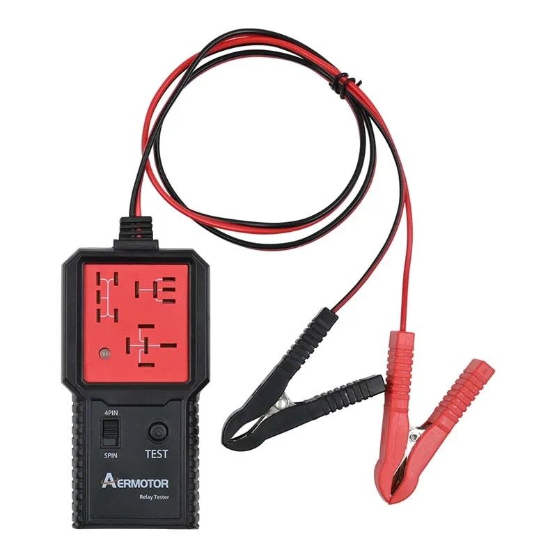 Original Aermotor 12V Car Relay Tester Electronic Automotive Relay Tester Battery Checker Alternator Analyzer Diagnostic Tool