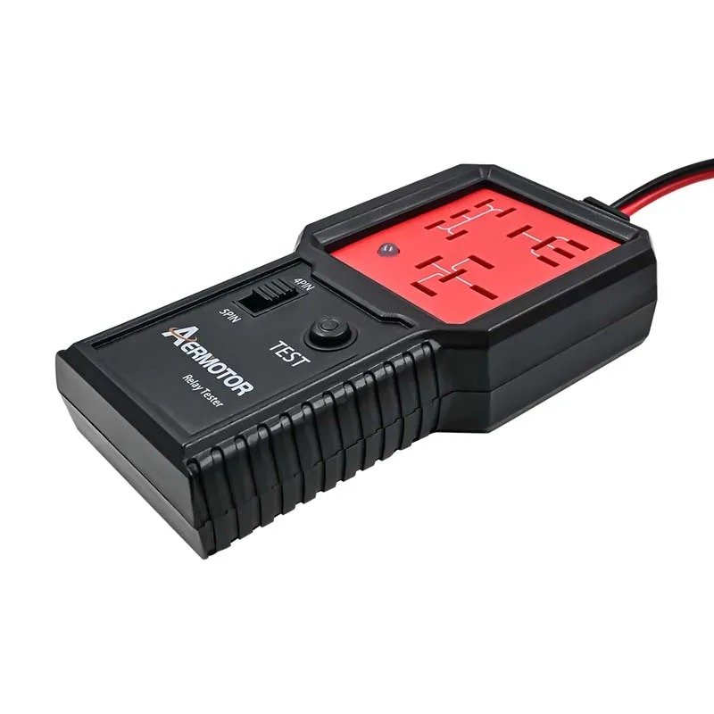 Original Aermotor 12V Car Relay Tester Electronic Automotive Relay Tester Battery Checker Alternator Analyzer Diagnostic Tool