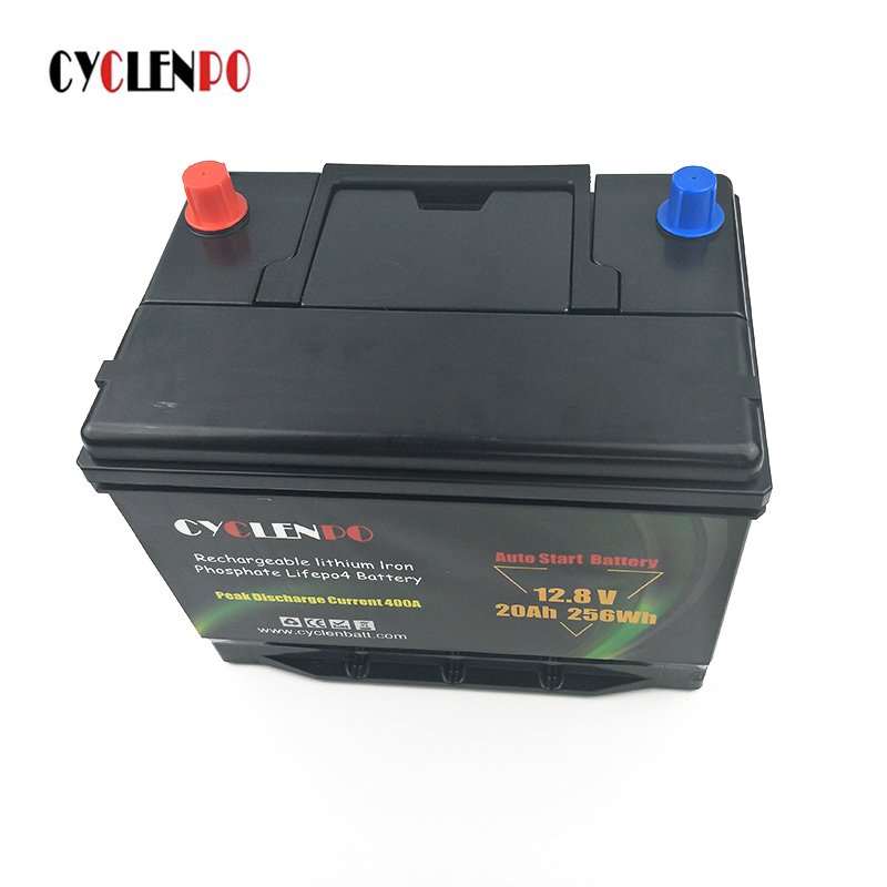 Factory Price Auto Batterie Lifepo4 12v 20ah Lithium Starting Battery for Vehicles
