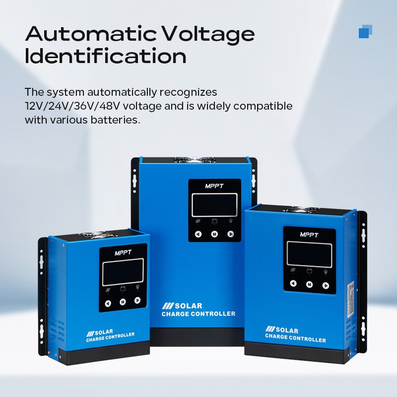 MPPT 100A Solardance Solar Charge Controller High Input Voltage AUTO 12V 24V 48V Mppt for Lithium Battery