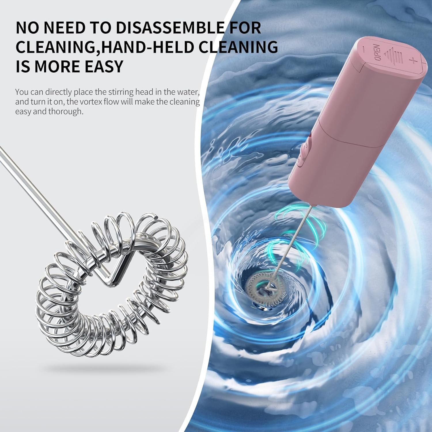 Battery Automatic Milk Foamer Custom Milk Frother Handheld Coffee Frother Coffee Mixer Frother for Coffee