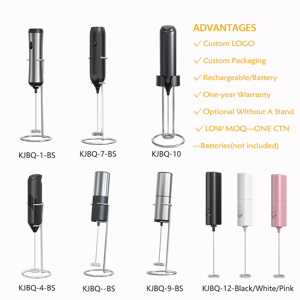 Battery Automatic Milk Foamer Custom Milk Frother Handheld Coffee Frother Coffee Mixer Frother for Coffee