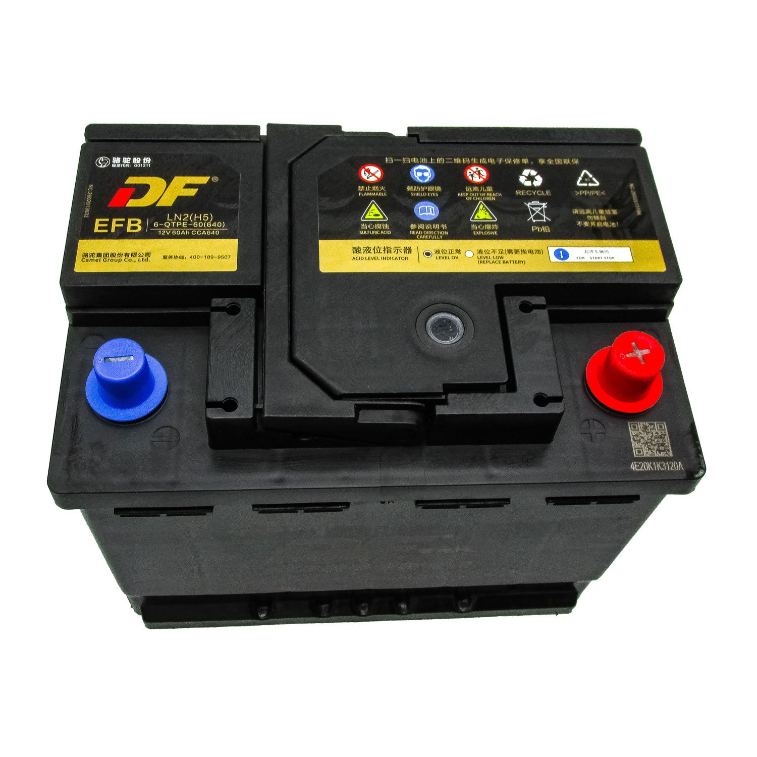 Wholesale High Performance Stable Structure Vehicles Starter 12v 180Ah CCA 1200A(EN) JIS MF Auto Car Lead Acid Batteries