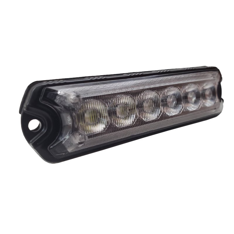South Africa 3 Watt Slim Super Bright Strobe LED Safety Grille Light Auto Safety Warning Flashing Light Hot Sale Retrofit Use