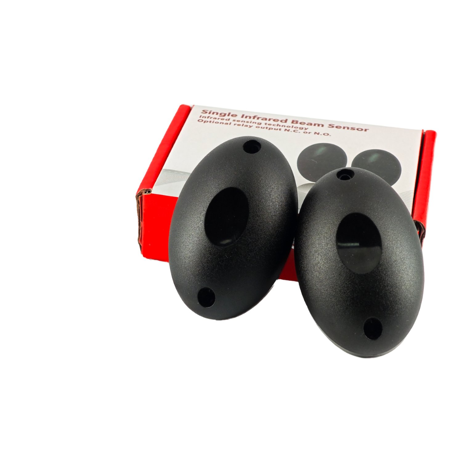YET607 Garage Gate Photocell Sensor DC/AC 12-24V Egg Shape Photocell Sensor Outdoor Lights with Color Box