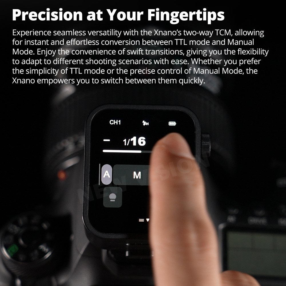 Godox X3 C/N/S/F/O TTL Wireless Flash Trigger With OLED Touchscreen for Canon Nikon Fuji Olympus Camera