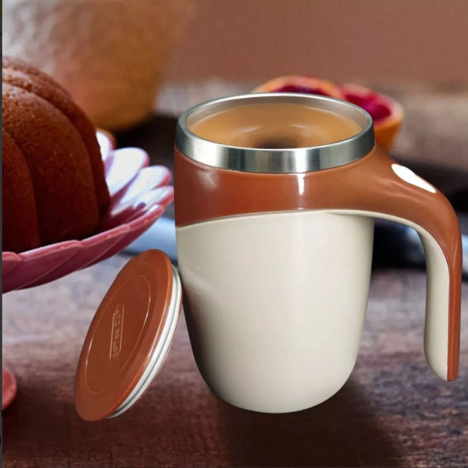 Battery USB Rechargeable Coffee Cup Self Stirring Mug Mixing Coffee Cup Self Stirring Coffee Mug