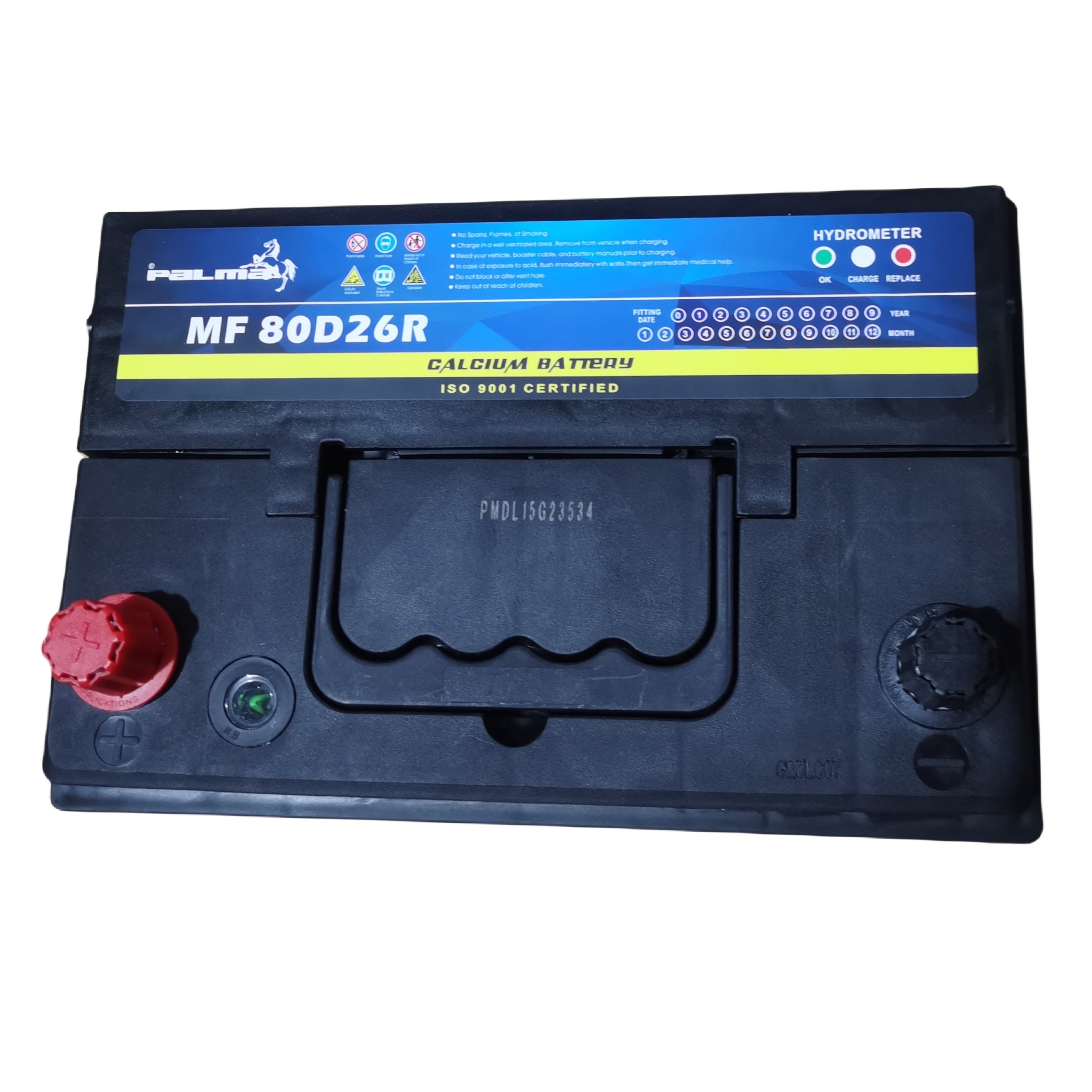 Car Starting Battery 12V 55AH Import Lead Acid High Quality Auto Battery for Cars
