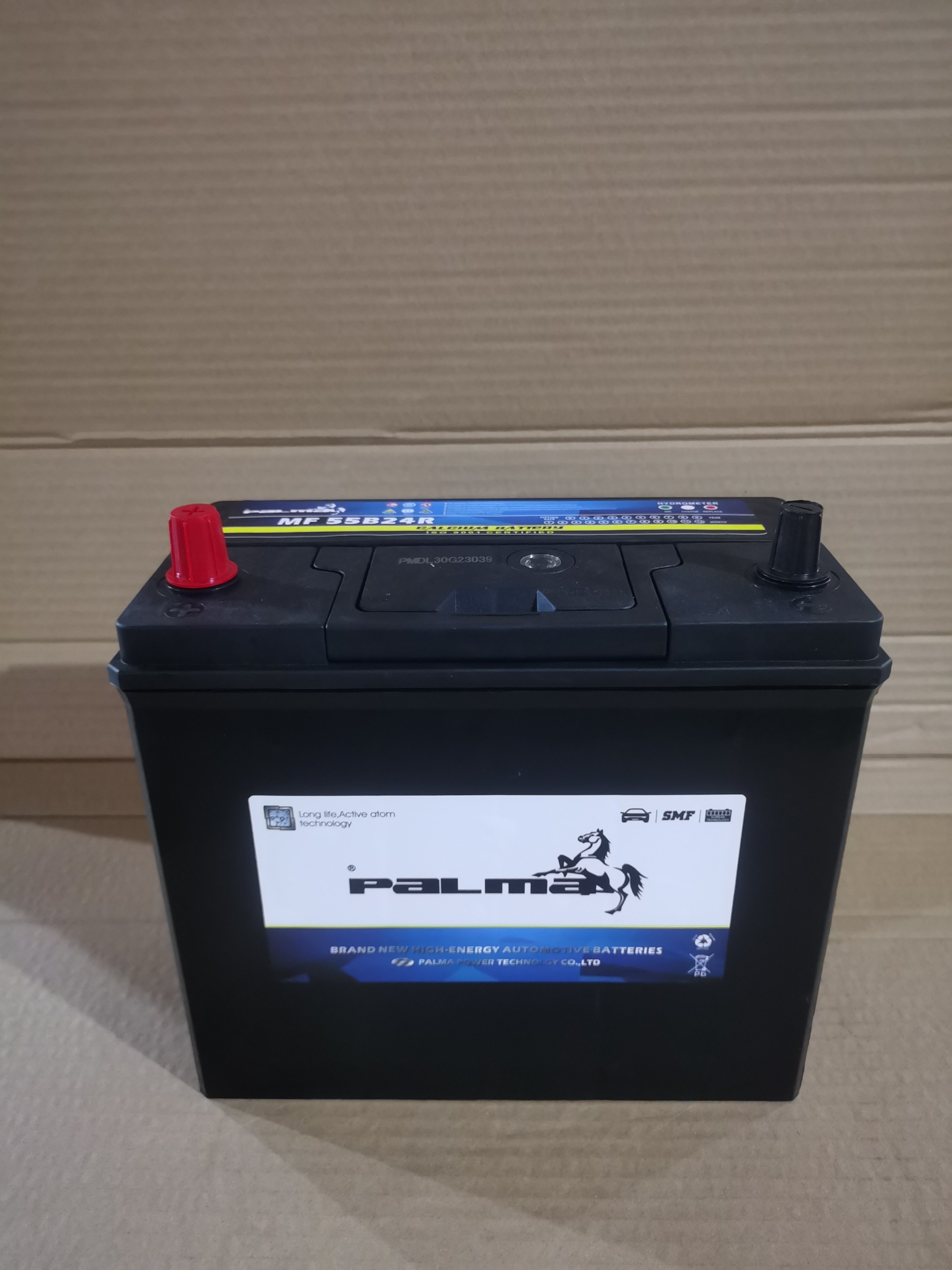 Car Starting Battery 12V 55AH Import Lead Acid High Quality Auto Battery for Cars
