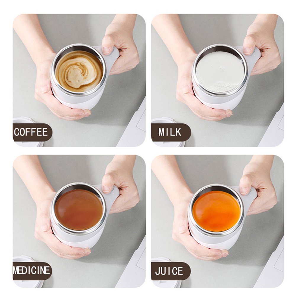 Automatic Self-stirring Coffee Cup Resistant Electric Self Stirring Mug Auto Mixing Coffee Cup