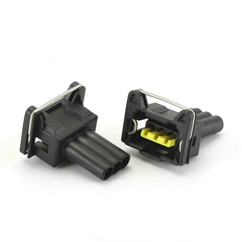 368000-1 3 Pin Primary Power Timer Car Starter Crankshaft Position Sensor Idle Motor Waterproof Plug Car Connector