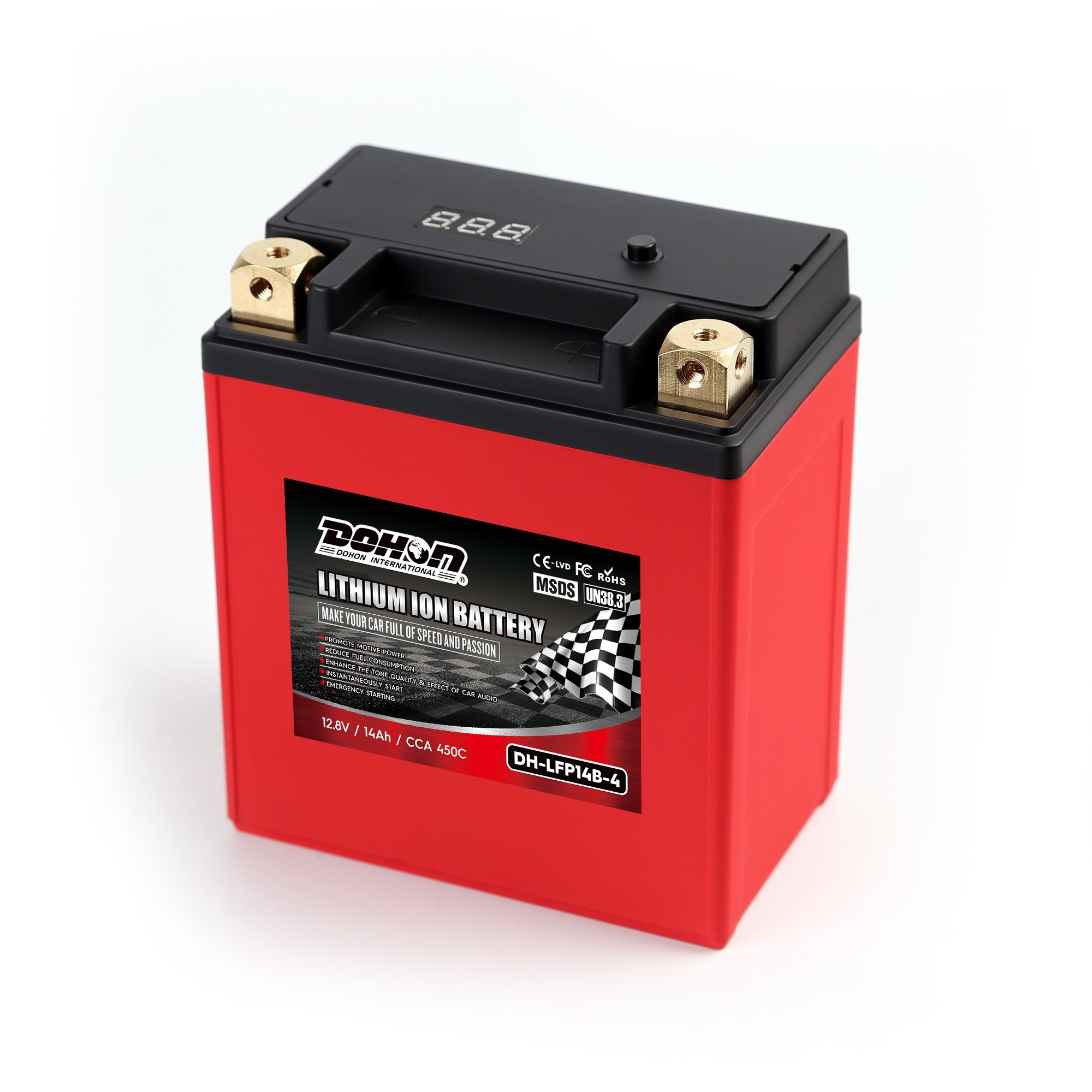 High Safety 12 Volt Auto Battery Lifepo4 12v 20Ah 40AH 60ah Car Battery Lithium Ion Car Starter Battery