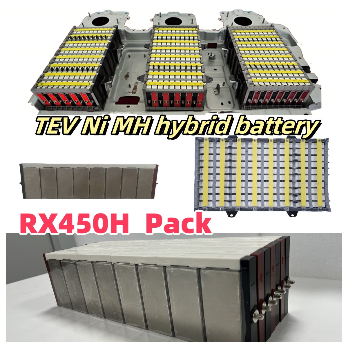 Hybrid Nickel-Metal Auto Battery for Toyota Highlander Estima Lexus RX450H RX400H 9.6V Ni-MH Battery New Generation