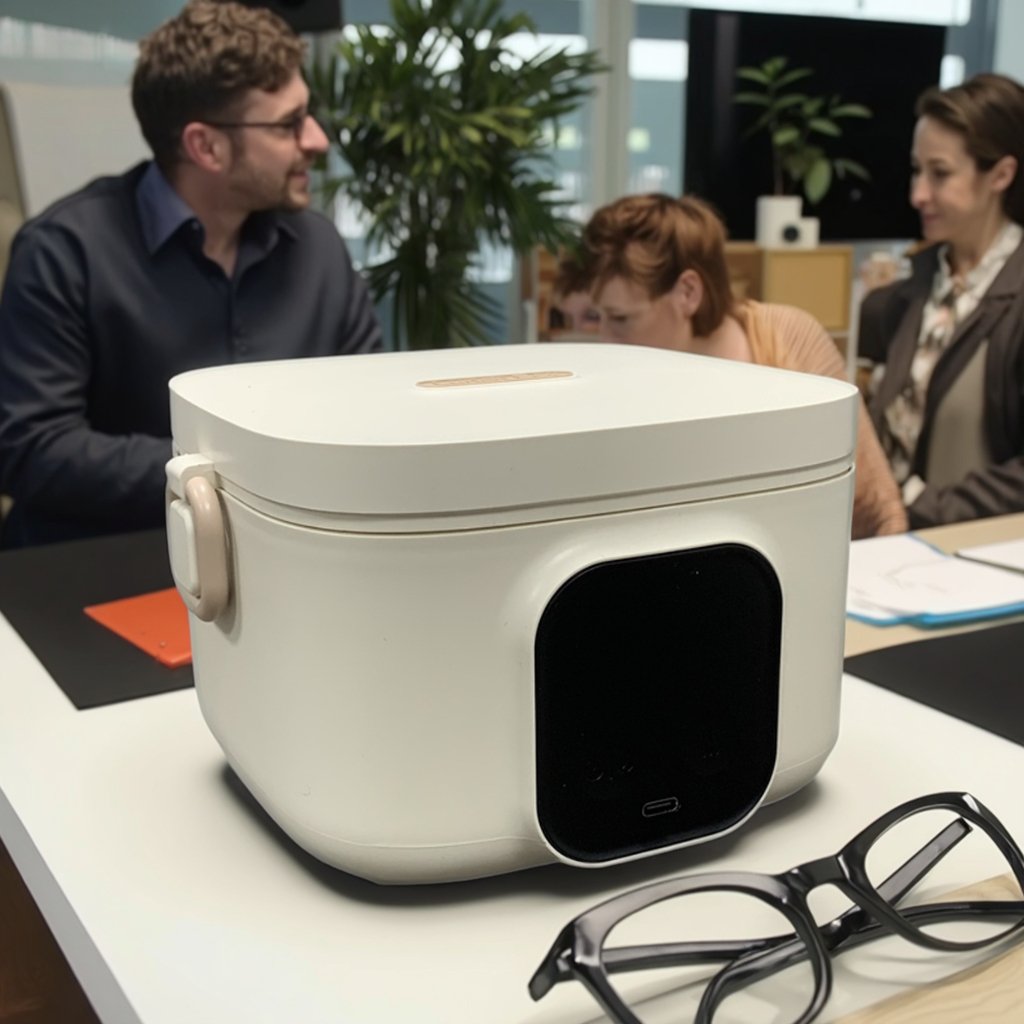 2025 OEM One-Touch Auto Electric Lunch Box Portable Smart USB Heated Container for Baby Car Home Outdoor Use with Battery Power