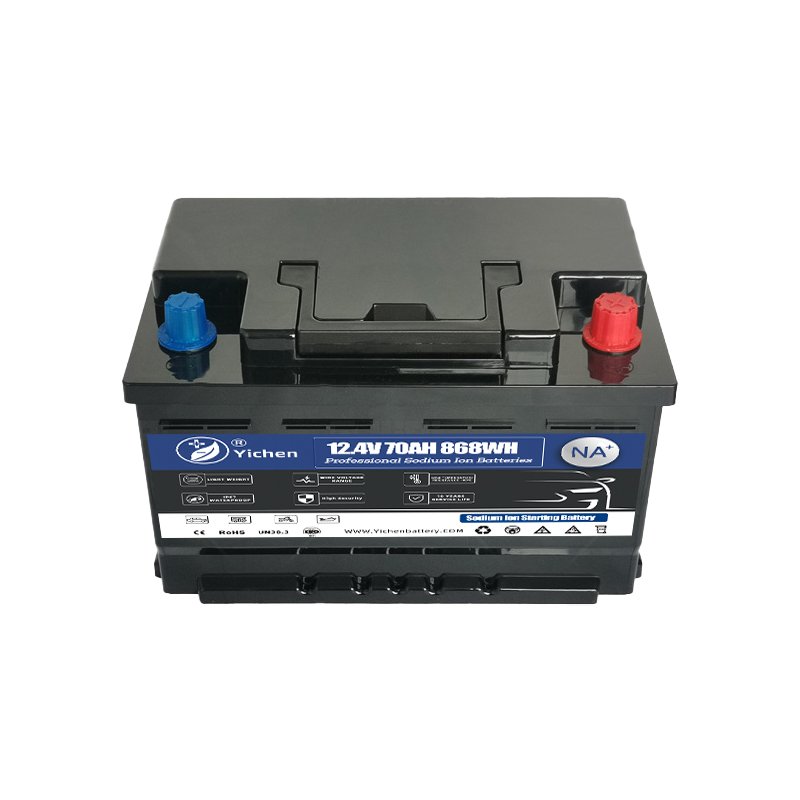12v 70Ah Sodium Ion Car Starting Cranking Batteries New Technology High CCA 1500 -30 Low-temperature Resistance Auto Battery