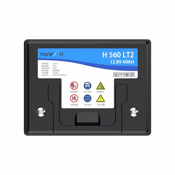 Car Auto Start-Stop Battery Lithium-Ion Lightweight Design 12.8V 60ah High-Performance Car Battery