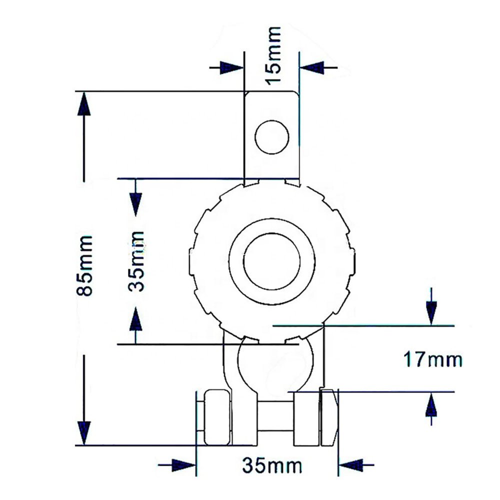 Auto Battery Terminal Quick Cut-off Disconnect Switch