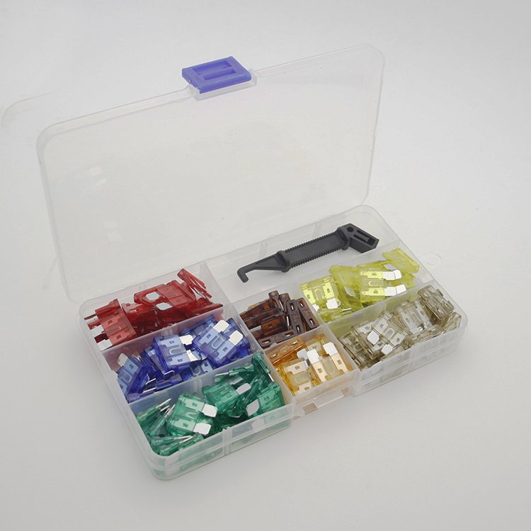 120 Pieces - Auto Assorted Car Truck ATC Car Fuse Type Plugs Kit (5 / 7.5 / 10 / 15 / 20 / 25 / 30 AMP)