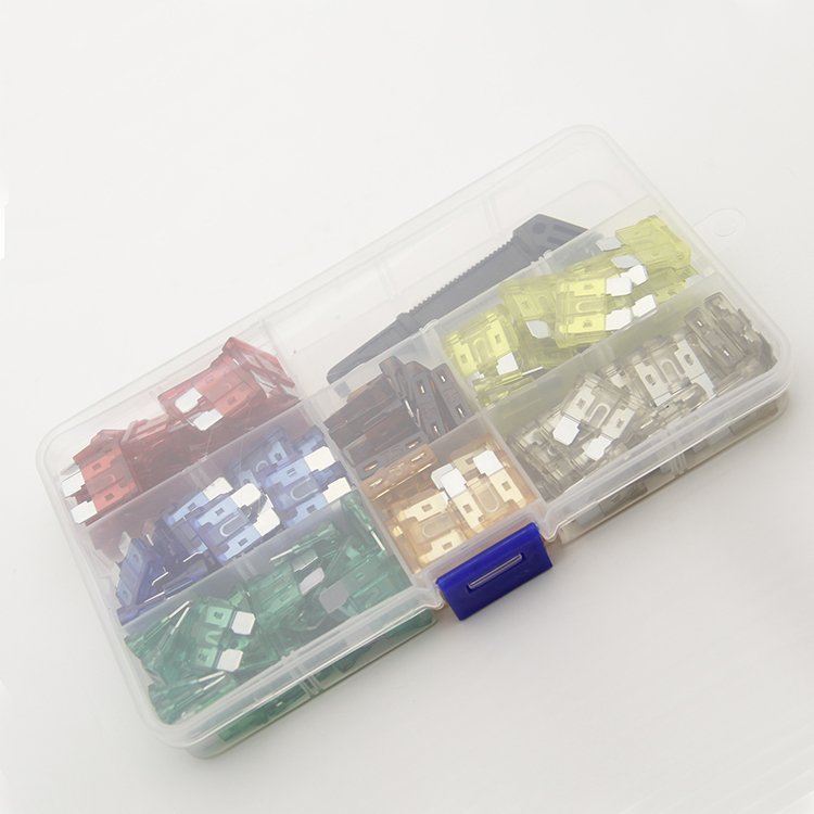120 Pieces - Auto Assorted Car Truck ATC Car Fuse Type Plugs Kit (5 / 7.5 / 10 / 15 / 20 / 25 / 30 AMP)