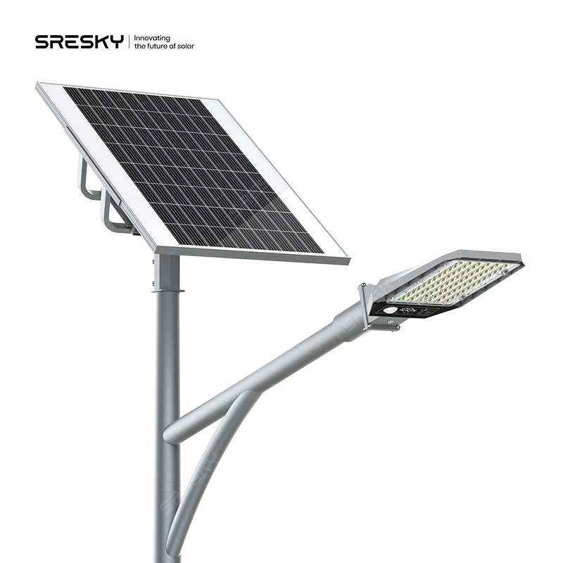 2022 New Type Street Light 150w 120w Solar Street Light Sresky for Outdoor