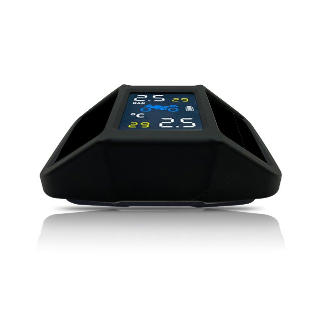 New Products Waterproof Solar Charging Auto Tire Pressure Monitoring TPMS Tool for Motorcycles