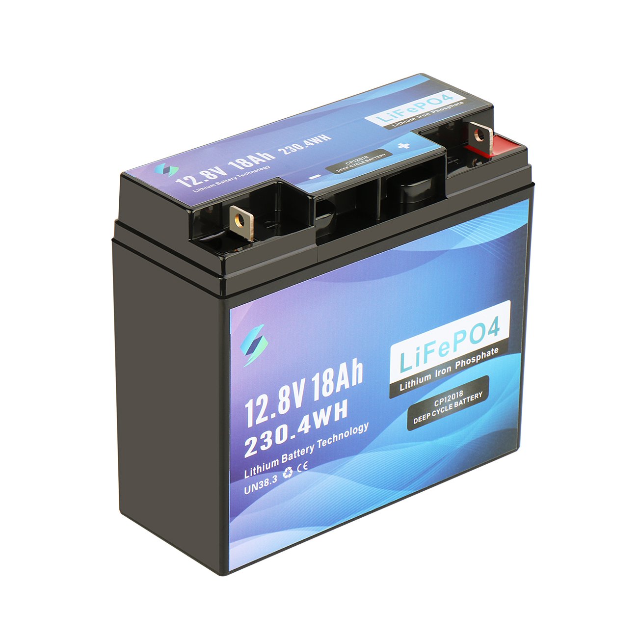 Small Capacity 12 Volt Lifepo4 Lithium Ion Battery 12v 18ah Battery For Fishing Boat Solar