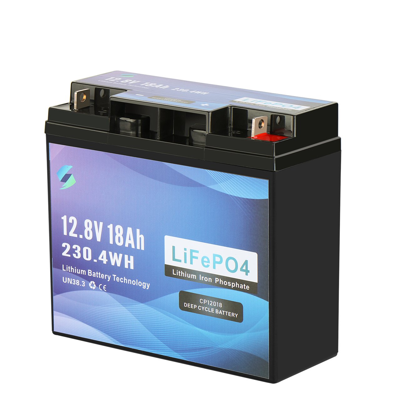 Small Capacity 12 Volt Lifepo4 Lithium Ion Battery 12v 18ah Battery For Fishing Boat Solar