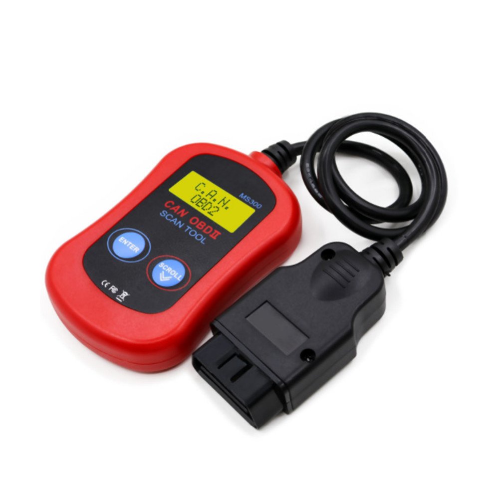 MS300 Universal Car Fault Diagnostic Machine Auto Code Scanner CANBUS OBD2 / OBDII Diagnostic Auto Scanner OBDII Code Reader