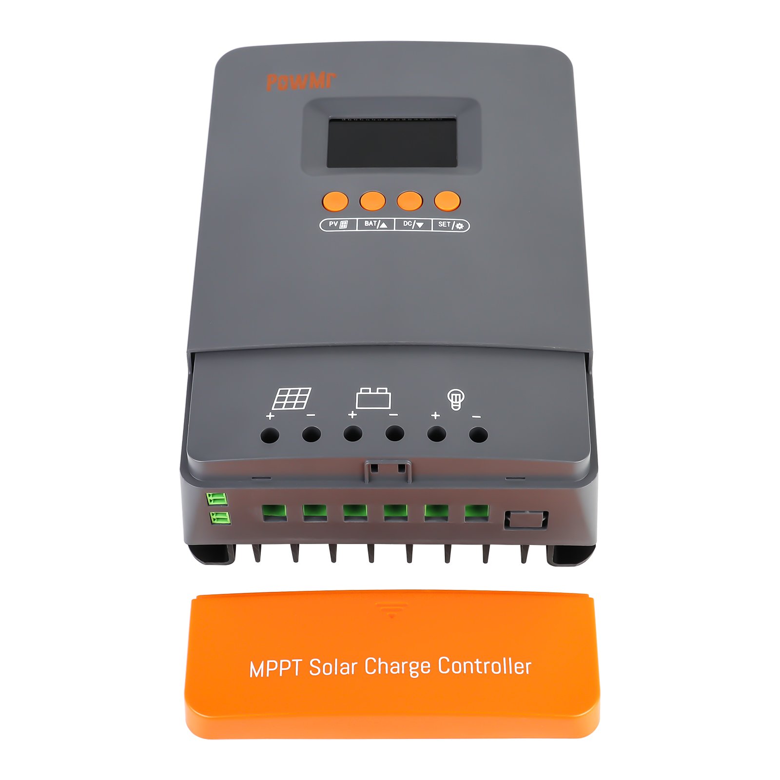PowMr 60A 12V/24V/36V/48V New Solar Battery Charge Controller Support Parallel and Series Solar Charge Controller